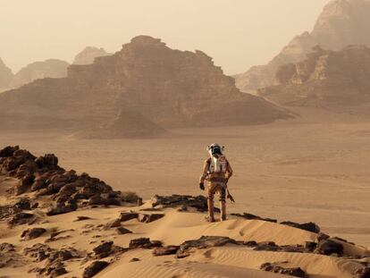 Fotograma de la película 'Marte'.