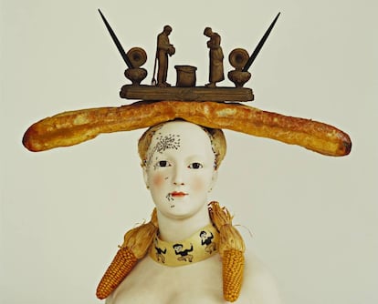 'Busto de mujer retrospectivo', de Salvador Dalí, 1933, inventariado con el número de catálogo 14, que se conserva en el MoMA.