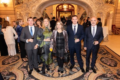 Miembros del equipo directivo de Aranzadi LA LEY: Alfonso Romero, Beatriz Pérez-Olleros, Cristina Retana, Pepe Medina y Bernardo Sáinz-Pardo