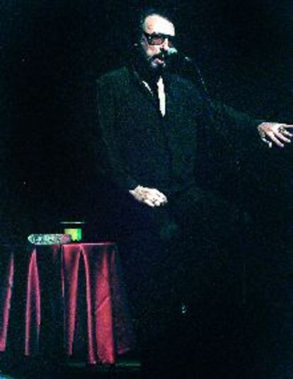 El humorista Eugenio, en una de sus actuaciones.