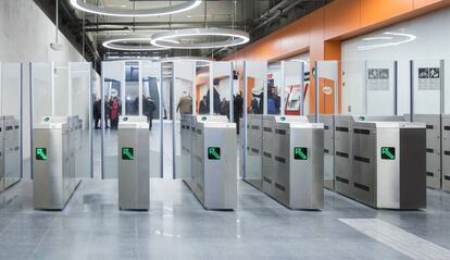 La nueva estación de metro de la Ciudad de la Justicia, en L’Hospitalet. 