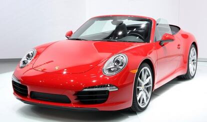 La versión convertible del Porsche 911, presentada en Detroit en enero de 2012