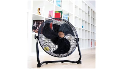 Land fan with large blades.