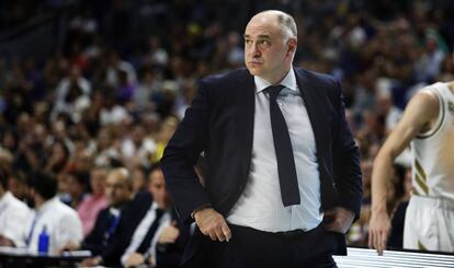 Laso, en un partido de esta temporada en el Wizink