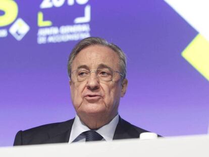 Florentino Pérez, presidente de ACS.