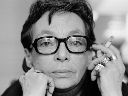 Marguerite Duras, en 1974.