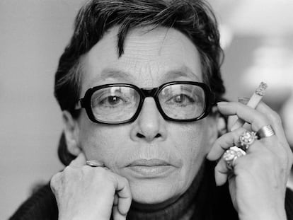 Marguerite Duras, en 1974.