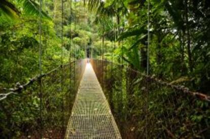 Uno de los parques nacionales de Costa Rica.