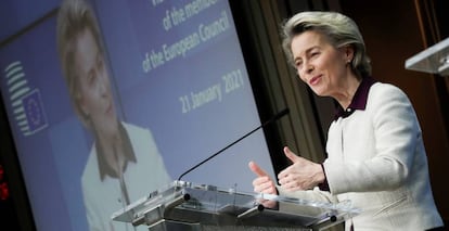 Ursula von der Leyen, presidenta de la Comisión Europea