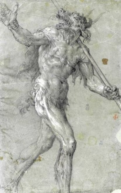 'El demonio', dibujo de Vicente Carducho