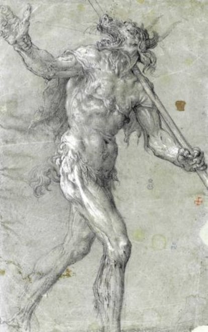 &#039;El demonio&#039;, dibujo de Vicente Carducho