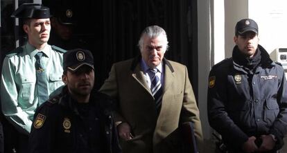 El extesorero del PP Luis Bárcenas, el pasado 25 de febrero.