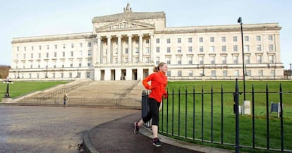 La Asamblea de Irlanda del Norte, este viernes en Belfast.