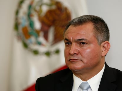 Genaro García Luna, entonces secretario de Seguridad Pública de México, en octubre de 2010.