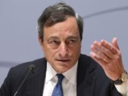 El presidente del BCE, Mario Draghi.