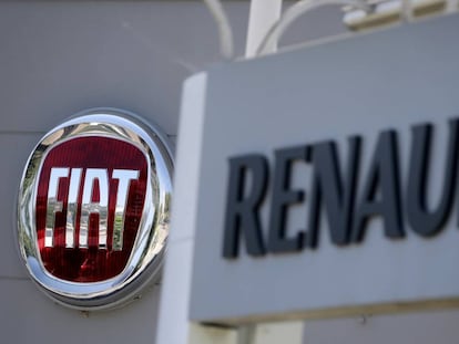 Logos de Fiat y Renault