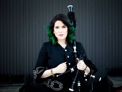La gaiteira gallega Cristina Pato, en una imagen facilitada por la artista.