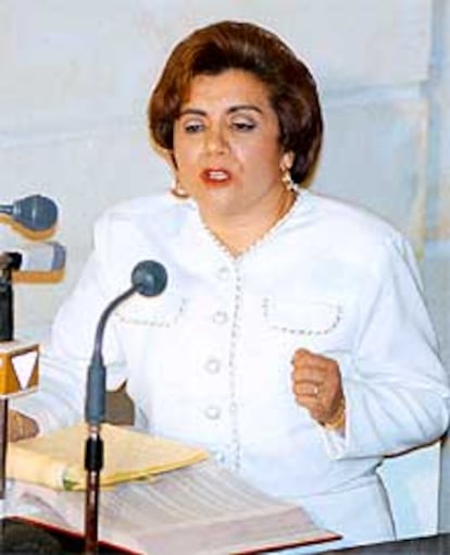 La senadora Martha Catalina Daniels.