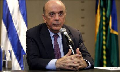 El canciller José Serra.