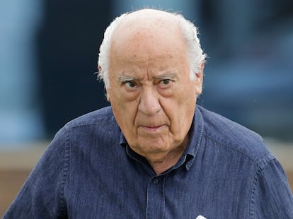 Amancio Ortega, fundador del grupo Inditex, en una imagen de este verano.