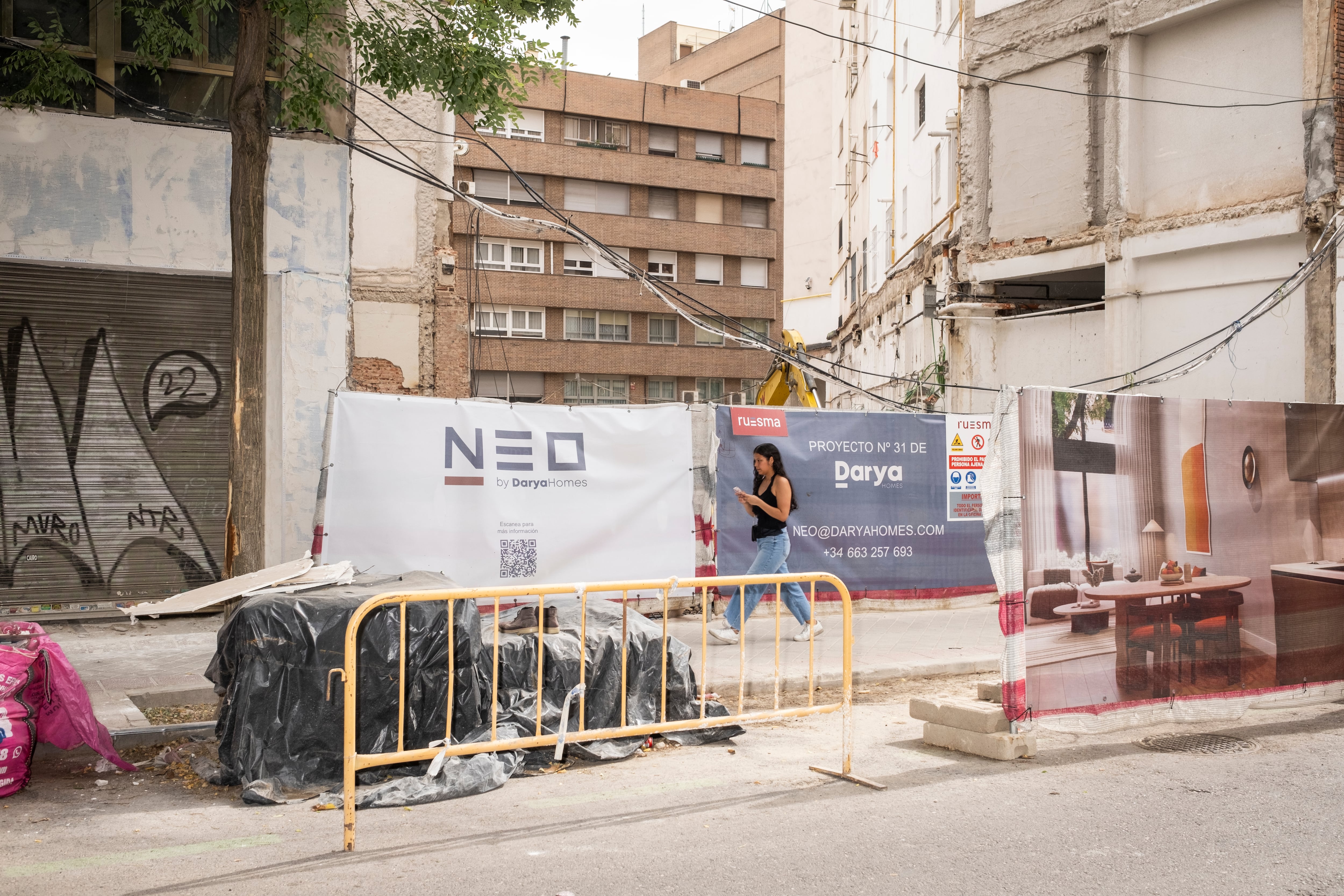 El lujo aterriza en Arganzuela y los vecinos hacen la regla de tres: lo que valía 200.000, pasará del millón