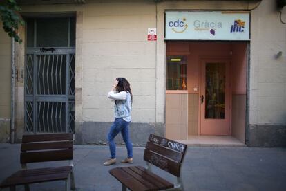 Seu de Convergència en el barri de Gràcia de Barcelona.