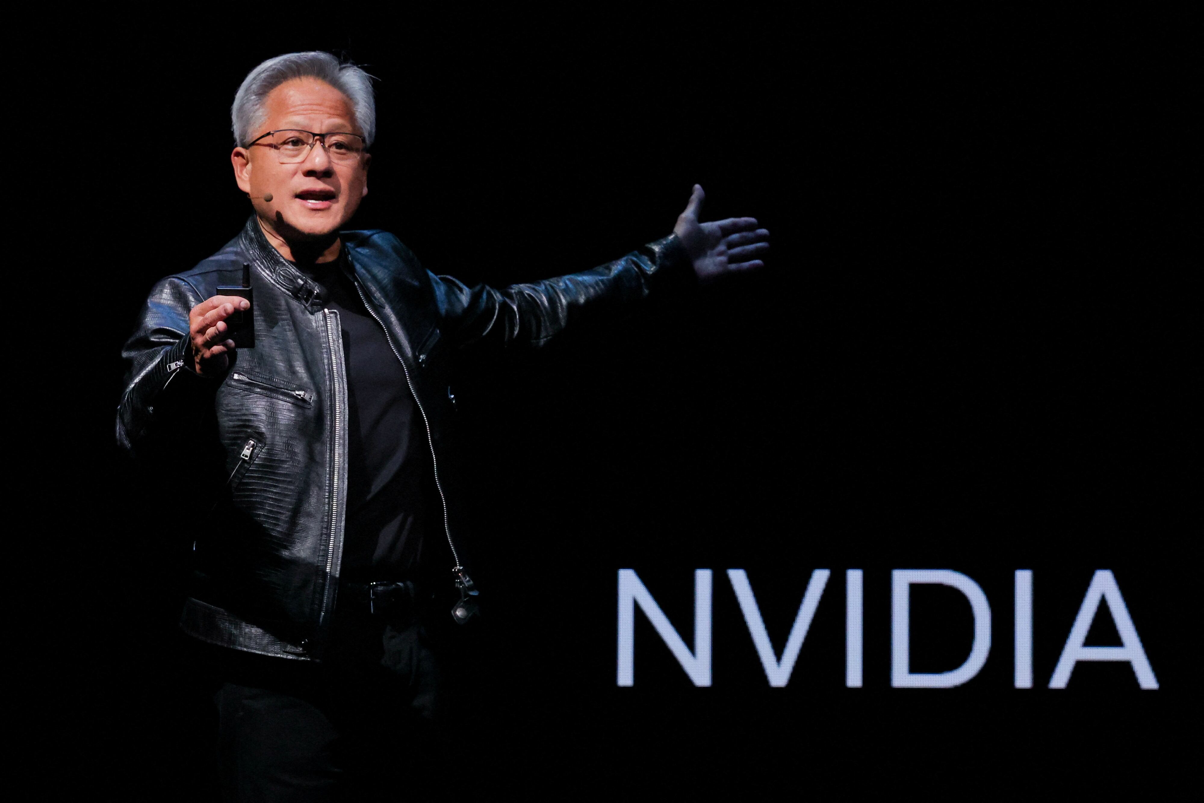 El consejero delegado de Nvidia, Jensen Huang, en una imagen de archivo.