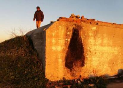 Restos de la fortificación de Alcorcón que data de la Guerra Civil.