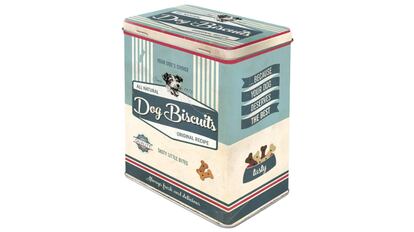 Caja de galletas vintage para perros de Nostalgic-Art
