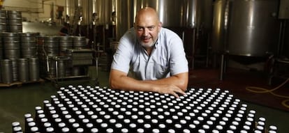 David Castro, propietario de la marca de cerveza artesanal La Cibeles.