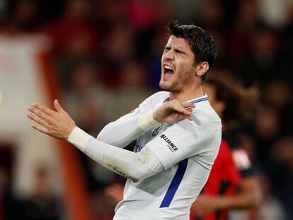 Alvaro Morata, actualmente en el Chelsea.