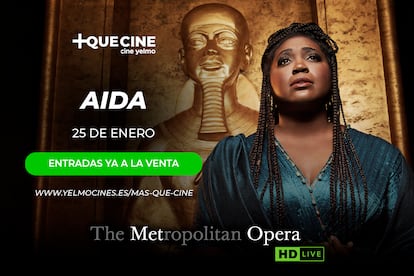 Cine Yelmo proyecta 'Aida' de Verdi, una de las óperas más representadas del mundo.