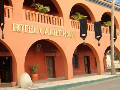 El hotel mexicano llamado 'Hotel California', en una imagen de su web.