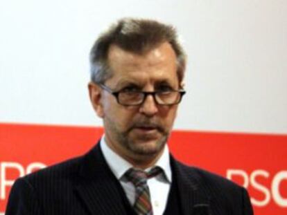 Manel Fernández. militante de base del PSC.