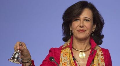 Ana Botin, presidenta del Banco Santander. 