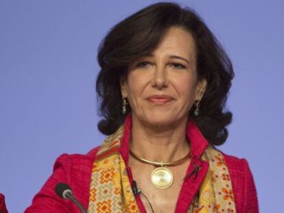 Ana Botin, presidenta del Banco Santander. 