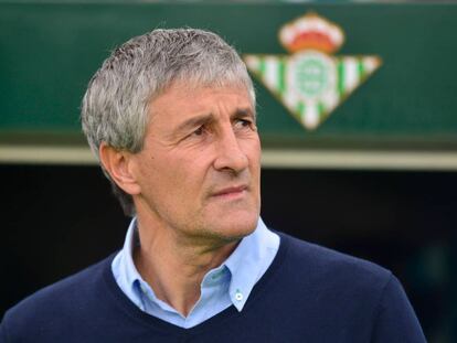 Setién, en la seva etapa al Betis.