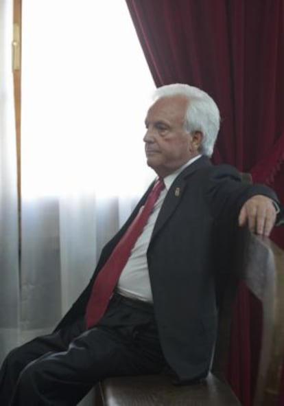 José Luis Baltar, durante el juicio.