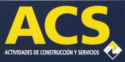 Logotipo de la constructora espa&ntilde;ola ACS.
