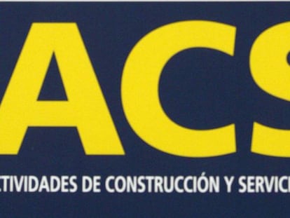 Logotipo de la constructora espa&ntilde;ola ACS.