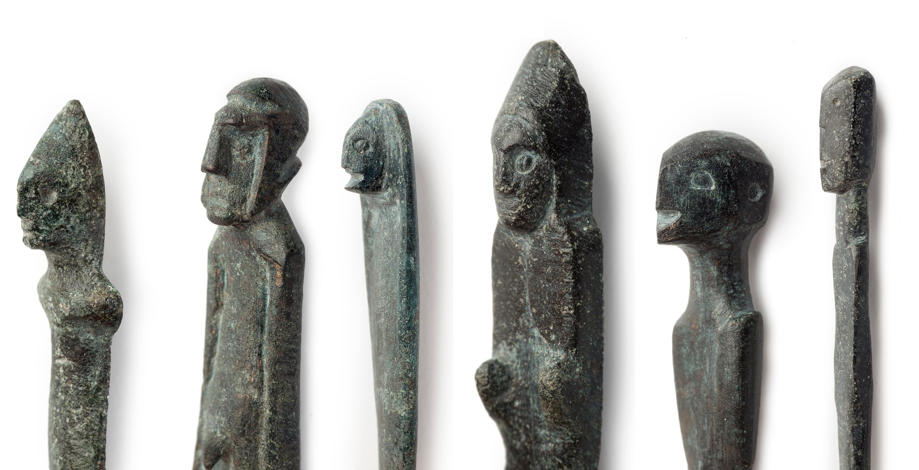 Exvotos íberos hallados en Haza del Rayo, Jaén.