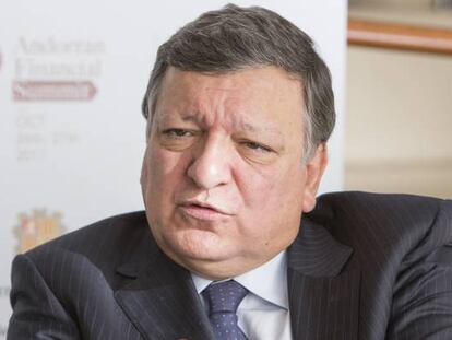 José Manuel Durão Barroso, expresidente de la Comisión Europea y presidente no ejecutivo de Goldman Sachs.