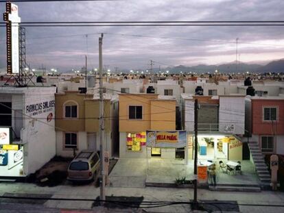 Suburbio de la capital mexicana.