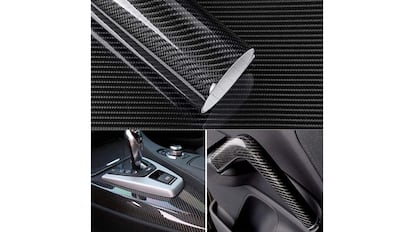 Carbon fiber vinyl to place in the car.