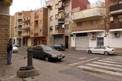 La calle Ignasi Batus del barrio leridano de la Bordeta, donde se produjo el hallazgo del cadáver.