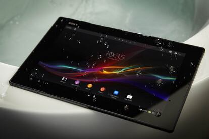 La tableta &#039;acu&aacute;tica&#039; Xperia Z.