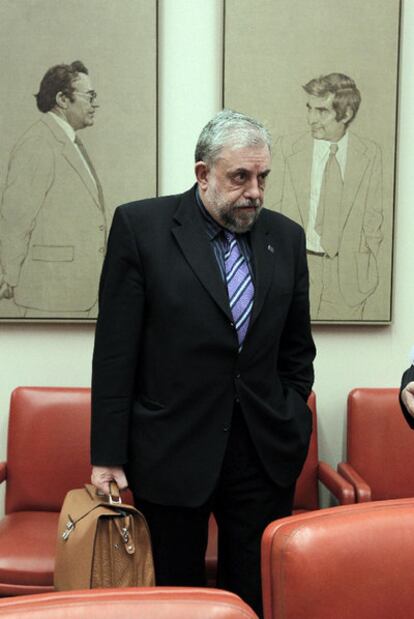 Granado, durante su comparecencia de ayer en el Congreso.