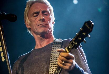 Paul Weller durante un concierto que ofreci&oacute; el martes pasado en Mil&aacute;n. 