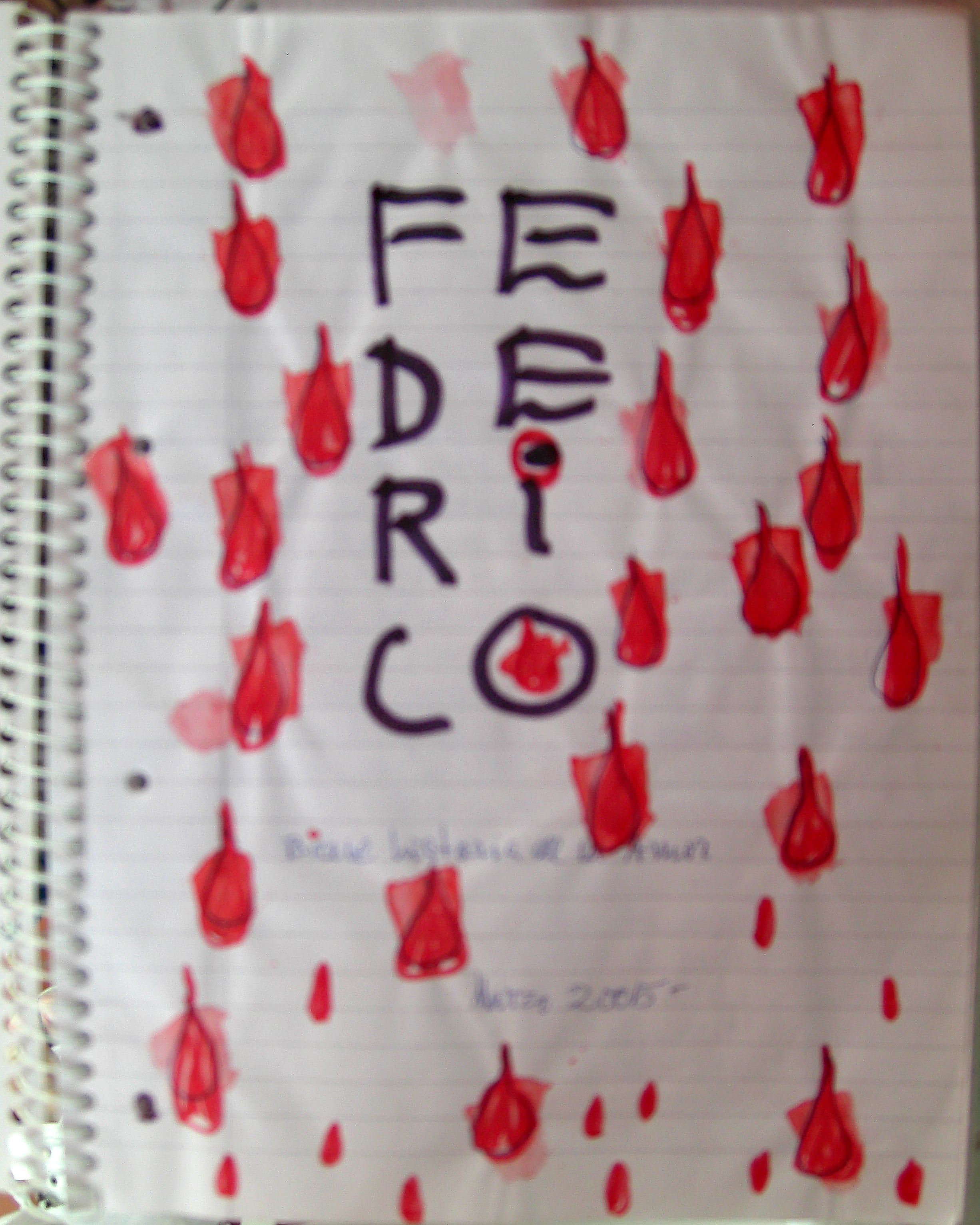 Portada de los cuadernos de Juan Ramírez de Lucas.