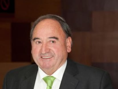 El presidente de Ipar Kutxa, Juan María Orbe Ugalde.